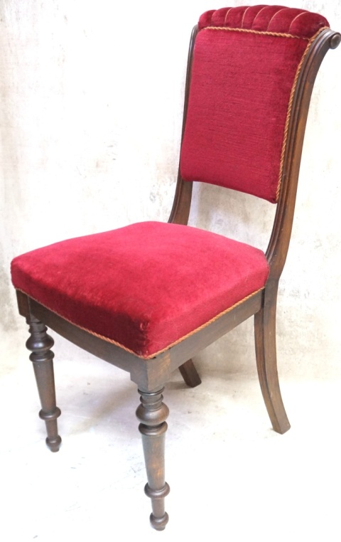 H-P STYLOWE KRZESŁO ANTYK BIEDERMEIER DO BIURKA TOALETKI